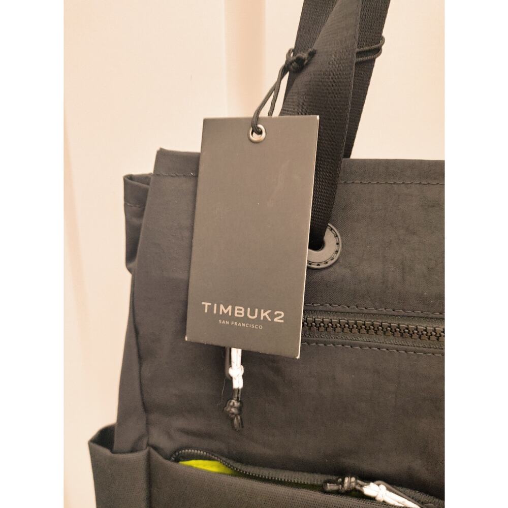 Timbuk2 Scholar Convertible Tote Bag Laptop Carry-On Jet Black NWT - Picture 3 of 6